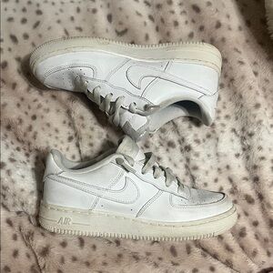 Nike White Low-Top Sneakers